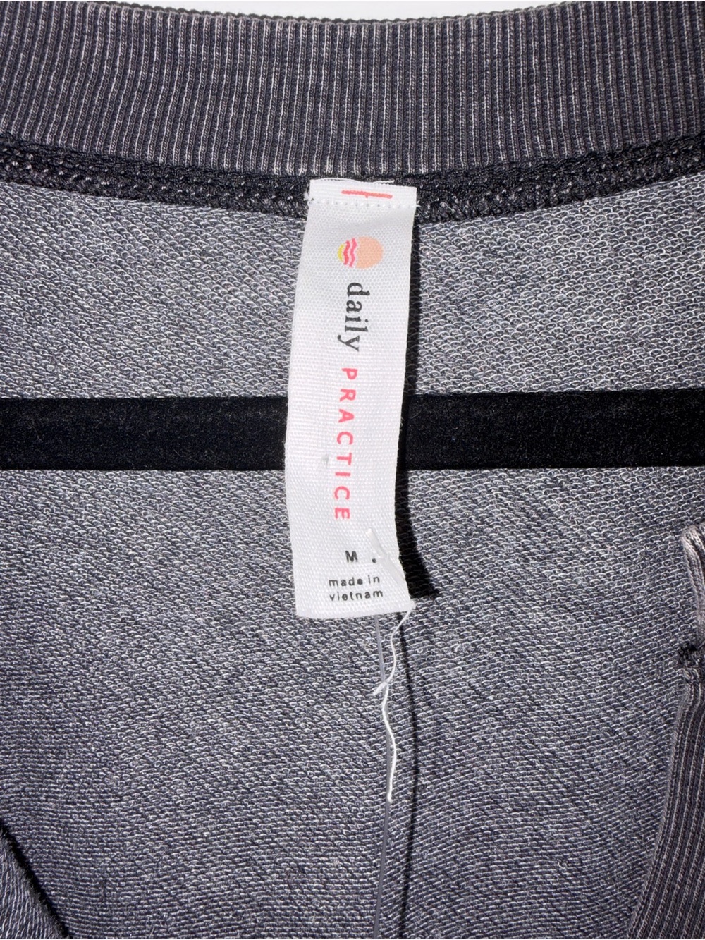 DAILY PRACTICE Acid-Washed Sweater Dress (M) - Picture 4 of 5